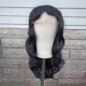 2/$20 Lace Front Elegant Black Wavy Hair Wig